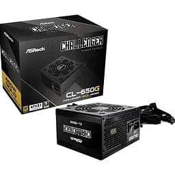 БЖ 650W ASRock Challenger CL-650G 120mm, 80+ Gold, Retail (CL-650G)
