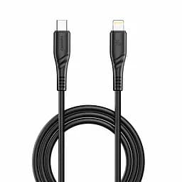 Кабель Winso Pro Type-C to Lightning 30W PVC 1м черный(221104B)