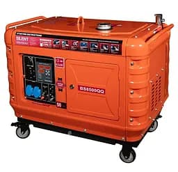 Генератор Синхронний Bison 4.2 кВт BS8500QQ / 4200 Вт / Дизель (41-00410)