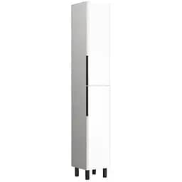 Пенал Мойдодир Iris П-28 для ванної підлоговий/підвісний, Білий