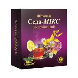 Фіточай "Седа-мікс"заспокійливий, 20 ф/п 