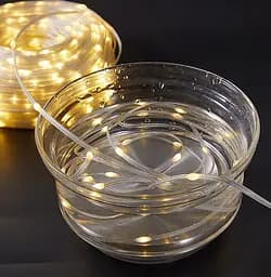 Вулична світлодіодна гірлянда Sun Lamp стрічка 300 LED USB з пультом ДУ великі краплі 30 м білий 8 режимів - мініатюра 5