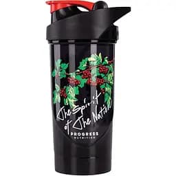 Шейкер Progress Nutrition Shaker The Spirit of The Nation 700 мл чорний