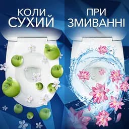 Туалетний блок для унітаза Bref Зміна аромату Персик-Яблуко, 3 шт. (763120) - мініатюра 2