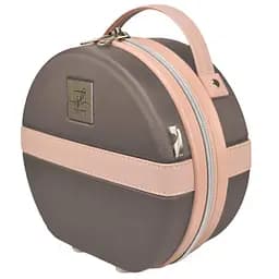 Бьюті-кейс Semi Line 5L Brown/Pink Cream (T5673-1) - мініатюра 1