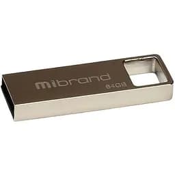 Флеш-накопичувач Mibrand Shark 64 GB USB 2.0 сріблястий (MI2.0/SH64U4S-ksm)