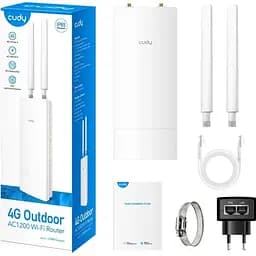 Маршрутизатор Cudy LT500 Outdoor, 4G LTE Cat 4 AC1200 Wi-Fi Router (LT500 Outdoor)