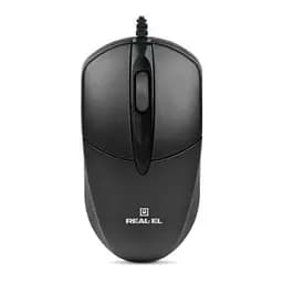 Комп'ютерна мишка Real-El RM-211 USB Black (EL123200001) - мініатюра 3