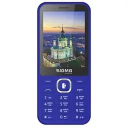 Телефон Sigma mobile X-Style 31 Power Type-C синій