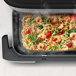 Аерогриль Philips Ovi Dual SteamFry сірий 2750 Вт (NA565/02) - мініатюра 3