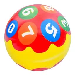 Детский мяч "Цифры" Bambi MS 3733(Red) 9 дюймов