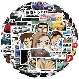 Стикерпак GeekLand Initial D 50 штук