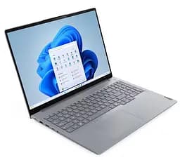 Ноутбук Lenovo 16 ThinkBook 16-G9 WUXGA IPS AG/Ryzen 5 220/32GB/512SSD/UMA/DOS/Gray (21UT004HRA) - мініатюра 2