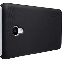 Чохол-накладка Nillkin Super Frosted Shield Meizu M5 Black - мініатюра 5