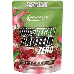 Протеїн IronMaxx 100 % Vegan Protein Zero Вишневий йогурт 500 г