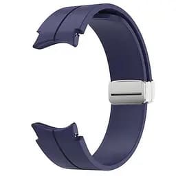 Ремінець для Samsung Galaxy Watch 5 44mm - синій ширина кріплення 20мм силікон Watchbands Cls (W15-3WB62143697) - мініатюра 3