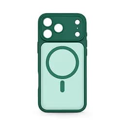 Чехол для Apple iPhone 17 Pro Max, Lush MagCase, зеленый, противоударная панель-накладка из TPU и PC, полупрозрачный чехол с MagSafe (с магнитом), с защитой камеры, поддержка беспроводной зарядки, защита всего корпуса, ArmorStandart (ARM87500)