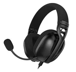 Игровые наушники с микрофоном HATOR ESH-10B HYPERPUNK 3 USB 7.1 Hi-Res SyncHUB Black - мініатюра 3