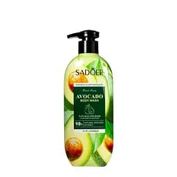 Гель для душу зволожуючий Sadoer Avocado Body Wash 400 ml SD57003