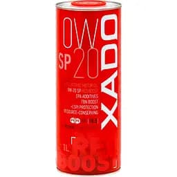 Моторна олива XADO 0W-20 SP Red Boost синтетична 1 л