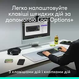 Комплект (клавіатура, миша) бездротовий Logitech Pop Icon Combo Rose (920-013142) - мініатюра 5
