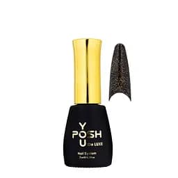 Топ для гель лака без липкого слоя YouPOSH Shimmer Gold с золотистым шимером, 7 мл