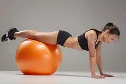 М'яч для фітнесу (фітбол) Power System PS-4012 Ø65 cm PRO Gymball Orange (PS-4012_65cm_Orange) - мініатюра 6