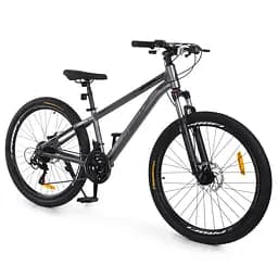 Велосипед PROFI FREEDOM 26", алюмінієва рама 13", 21 швидкість, сірий (FD-2607)
