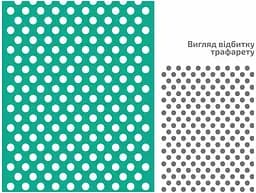 Трафарет многоразовый самоклеящийся №01 Фоновый А4 21×29,7см Rosa Talent