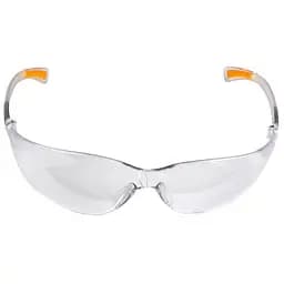 Окуляри DeWalt Contractor Pro прозорі полікарбонатні з м'якими гумовими накладками на дужках (DPG52-1D)