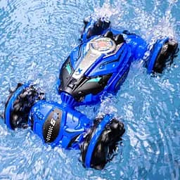 Машинка на радіокеруванні JJRC Q150 Twist Double-sided Transforming Climber Car Blue [119051] - мініатюра 4