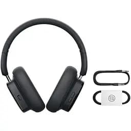 Бездротові навушники Baseus Bowie H1i Noise-Cancellation Wireless Headphones чорні - мініатюра 6