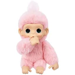 Інтерактивна іграшка Moose Little Live Pets Мавпеня Луна Лемон рожева (26764) - мініатюра 7