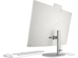 Комп'ютер персональний моноблок HP All-in-One 27' FHD IPS AG AMD R5-7520U 16GB F512GB UMA Wi-Fi кл+м DOS білий (AR0N4EA) - мініатюра 4