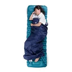 Спальник Naturehike LW180 NH21MSD04 XL L лівий Темно-синій (1047-6927595788172-L) - мініатюра 2