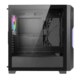 Корпус AZZA GUARDIAN GLASS, Black, без БЖ, Mid Tower, для E-ATX / ATX / Micro ATX / Mini ITX, Type-C / 2xUSB 3.0, макс. CPU - 170 мм / VGA - 400 мм, 1x120 мм ARGB, бічна панель із загартованого скла (CSAZ-520BG) - мініатюра 2