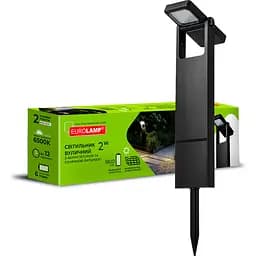Светильник уличный Eurolamp LED с аккумулятором и солнечной батареей S2 2W 5V 6500K IP54 (24)