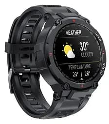 Чоловічий розумний смарт-годинник Lemfo K22 Smart Extreme Ultra Black - мініатюра 2