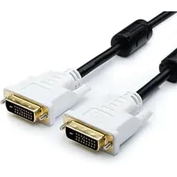 Кабель Atcom DVI - DVI (M/M), 24/24, 5 м, Black/White (9149)