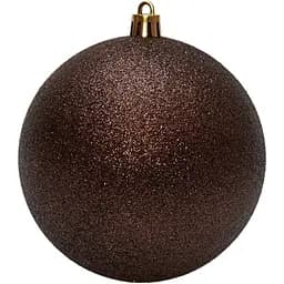 Куля Devilon 10 см шоколад гліттер (892739)