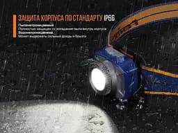 Ліхтар налобний Fenix ​​HL40R сірий - мініатюра 17
