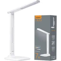 Настiльна лампа Videx LED TF02W 7W 3000-5500K біла (VL-TF02W)
