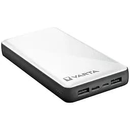 Зовнішній акумулятор Power bank Varta 20000mAh 3.0A USB 2.4A - мініатюра 3