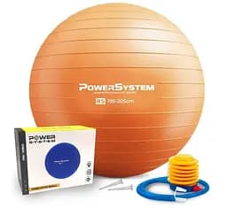 М'яч для фітнесу (фітбол) Power System PS-4018 Ø85 cm PRO Gymball Orange (PS-4018OR-0)