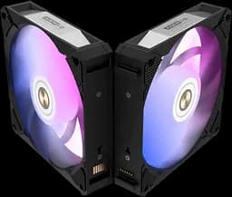 Вентилятор Alseye i12B-K3 ARGB Black 3-pack (AS.04.09.0004) - мініатюра 3