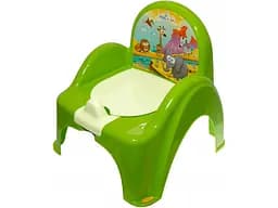 Горщик-стільчик Теga Сафарі, з музикою, зелений (PO-041-125)