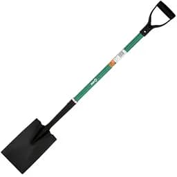 Лопата штикова Flo пряма сталева основа скловолоконна ручка 120 см (35836)