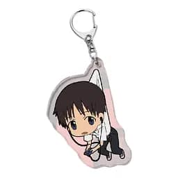 Брелок акриловый Евангелион Синдзи Evangelion Shinji 5 см