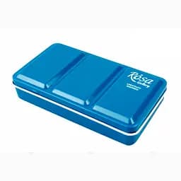 Пенал для акварельних фарб Rosa Gallery металевий Бірюза 12 кювет  