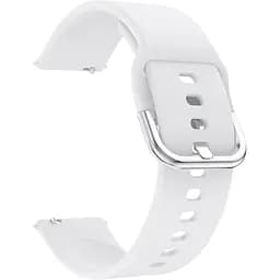 Ремінець DK CDK для Xiaomi Mibro C4 "L" 22mm Silicone Sport Band Classic (011018) (white)